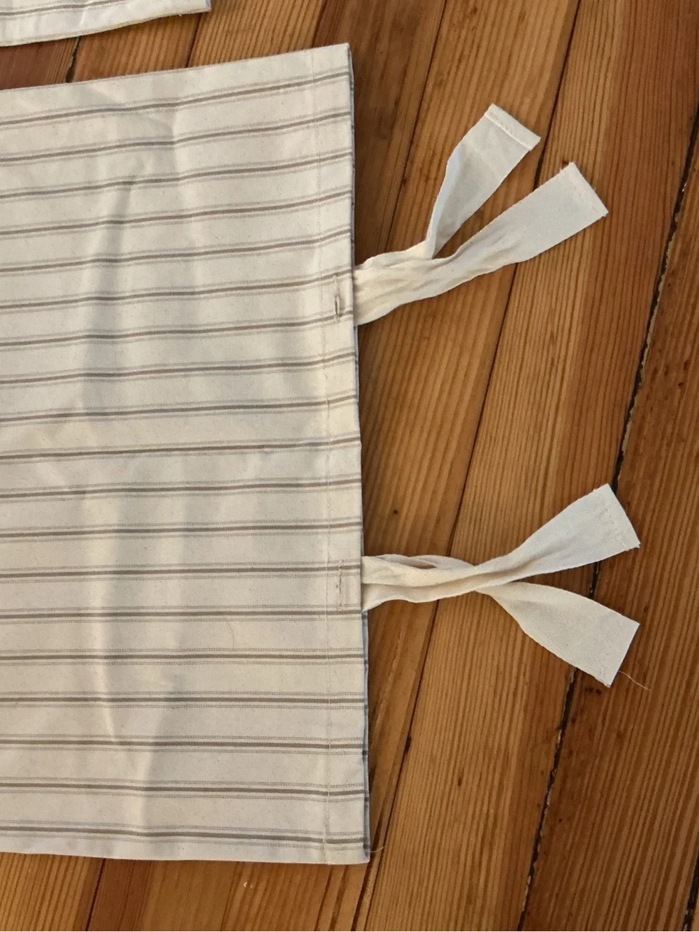 NWOT Pair of Ticking BALLARD SHAMS